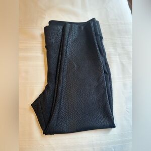Torrid Black Snakeskin Leggings